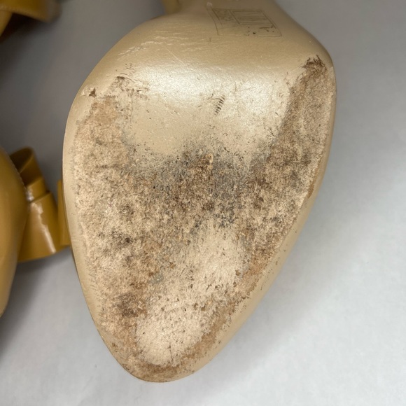 Authentic Valentino D’Orsay Bow Pump, Heel, Nude, Size 39.5 - Picture 8 of 8